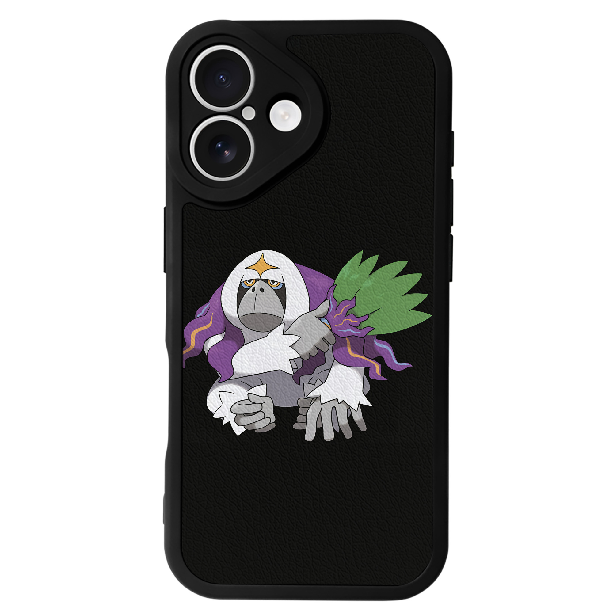 （画像用） ポケットモンスター Pokémon 【iPhone 16シリーズ対応】シリコンスマホケース（レザー調） 材質：シリコン